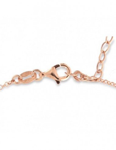 Collana Argento Rosato Pendente Albero Della Vita [a0990d94]