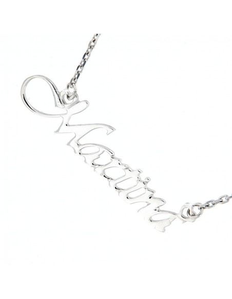 Collana con nome Martina argento personalizzata [cbe3143c]