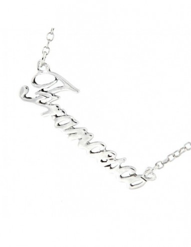 Collana con nome Francesco argento personalizzato [42167d3e]