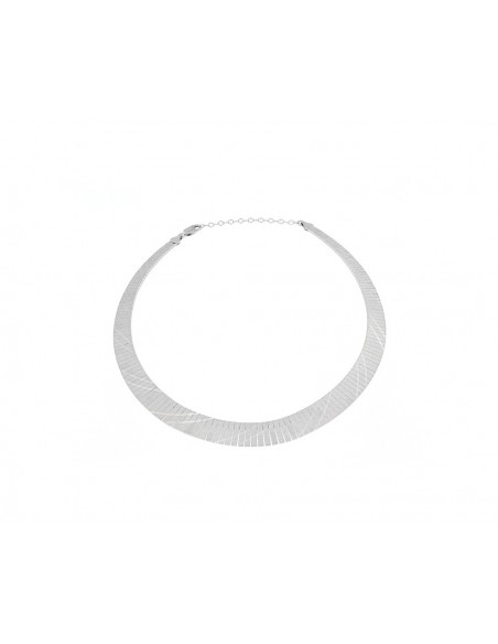 Collana Argento Rodiato Collier [e2b02820]