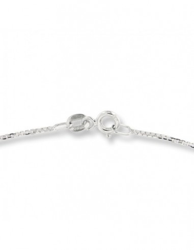 COLLANA ORO BIANCO VENEZIANA 45 CM SEZ 0,5 1,2 GR [957558e3]