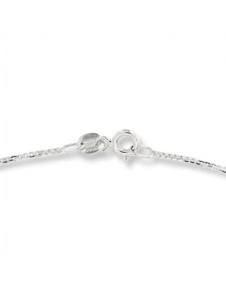 COLLANA ORO BIANCO VENEZIANA 45 CM SEZ 0,5 1,2 GR [957558e3]