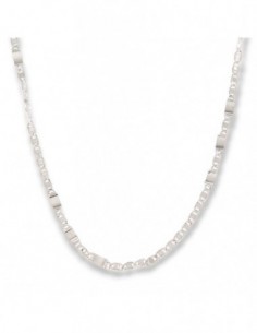 Collana Oro Bianco Maglia Marina E Specchiata [1cdea747]