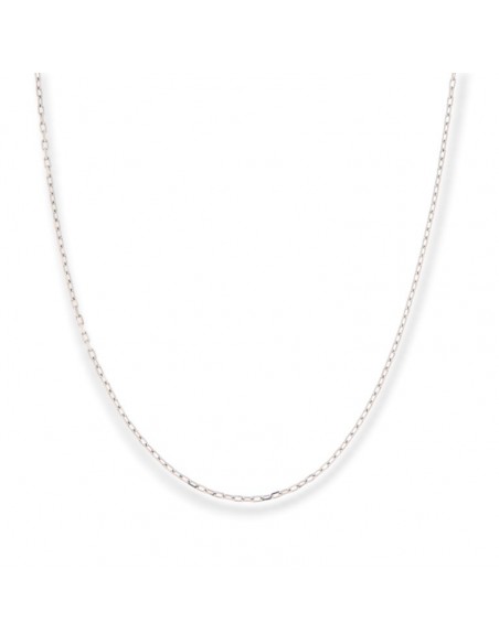 Collana Oro Bianco Diamantata 40CM 1,40GR [b7d8997c]