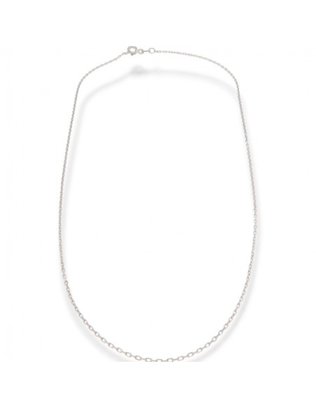 Collana Oro Bianco Diamantata 40CM 1,40GR [dcb35c6b]