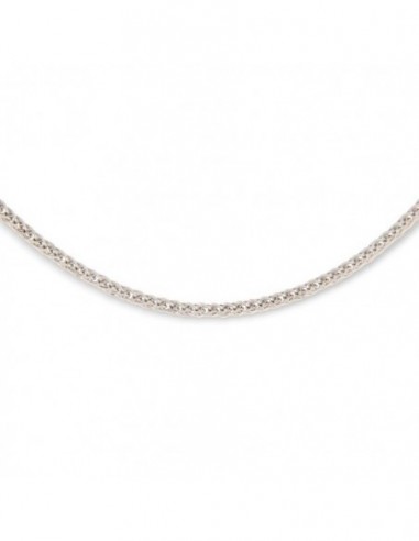 Collana Oro Bianco Quadrispiga 40/45CM 2,00GR [5ef28b1e]