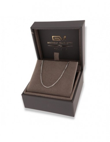 Collana Oro Bianco Quadrispiga 40/45CM 2,00GR [35994e09]