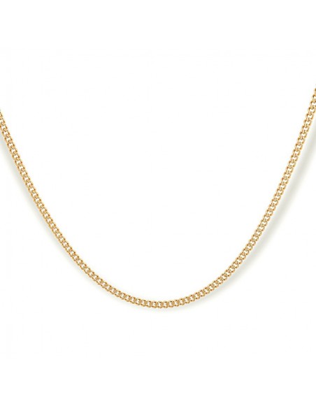 Collana Oro Giallo Grumetta Maglia 3MM [ecabd856]