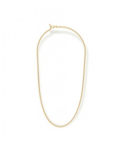 Collana Oro Giallo Grumetta Maglia 3MM [11a450fc]