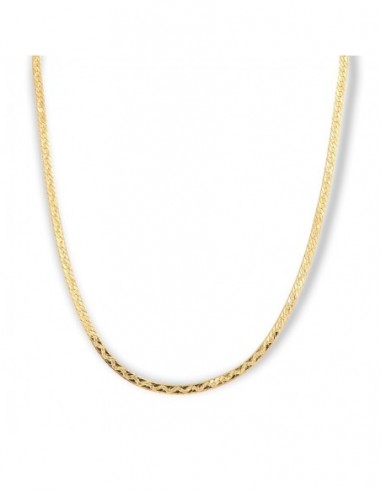 Collana Oro Giallo Maglia Fettuccia 2,70 MM [30dddc45]