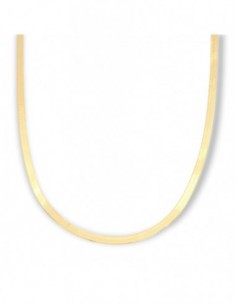 Collana Oro Giallo Maglia Fettuccia 3,45MM [e9fb9f48]