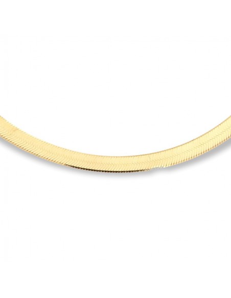 Collana Oro Giallo Maglia Fettuccia 3,45MM [36aedde3]