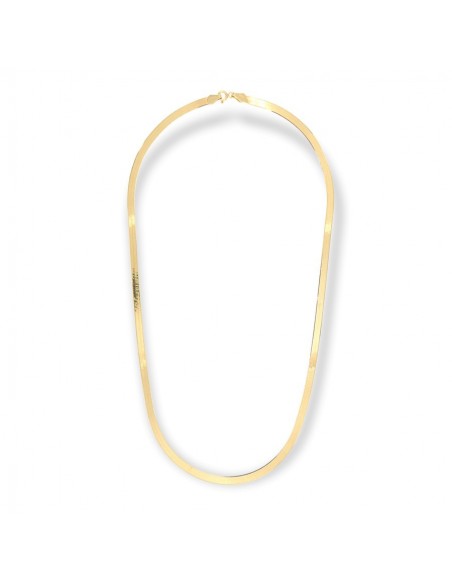 Collana Oro Giallo Maglia Fettuccia 3,45MM [84e35bf9]