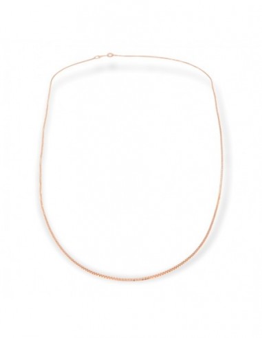 Collana Oro Rosa Maglia Veneziana 2,20GR [fdeab883]