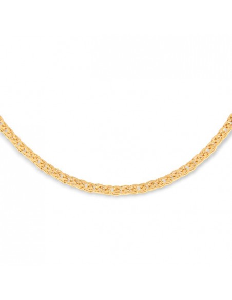 Collana Oro Giallo Quadrispiga 45CM 3,45GR [b00807bc]