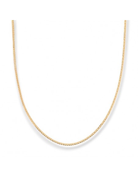 Collana Oro Giallo Quadrispiga 45CM 2,70GR [ce58ea55]