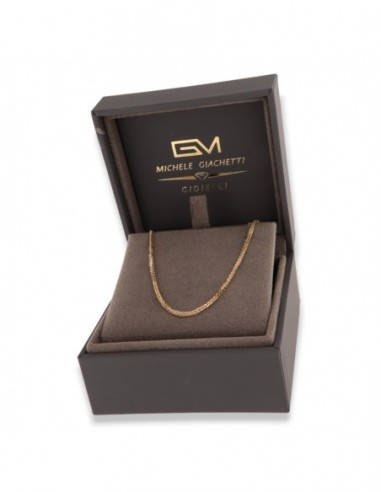 Collana Oro Giallo Quadrispiga 45CM 2,70GR [5296aba9]
