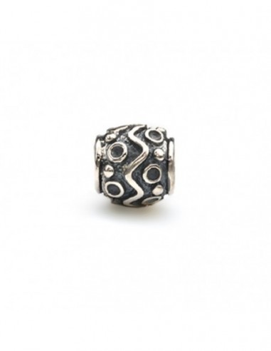 Elemento Argento Perlamore Zig Zag Palline Cat.A [df0aba11]