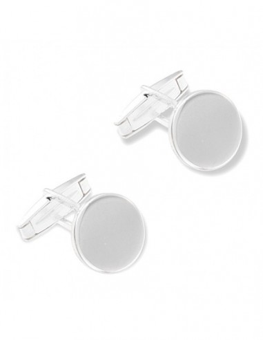 Gemelli Argento Rodiato Lisci Lucidi Tondi Dia.15M [06efdfbe]