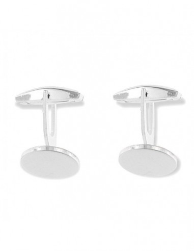 Gemelli Argento Rodiato Lisci Lucidi Tondi Dia.15M [b1f21eba]