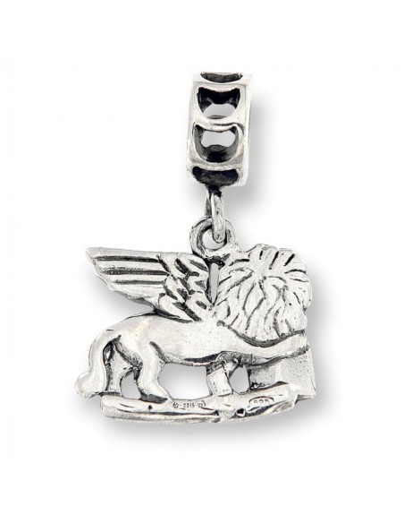 Ciondolo Argento Leone Di San Marco [77f7852e]