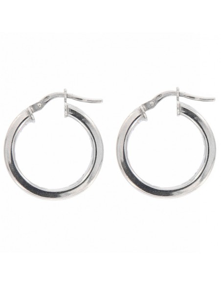 Orecchini Argento Rodiato Cerchi 19,50MM [a7dc053a]