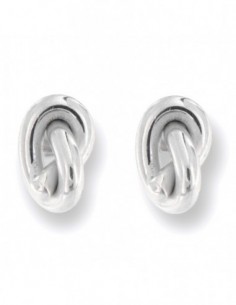Orecchini Argento Rodiato Nodo [34d5c9cc]