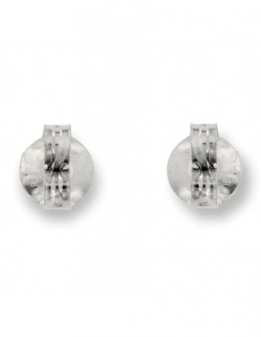 Orecchini Argento Rodiato Cuore Zirconi Bianchi [0dad370e]