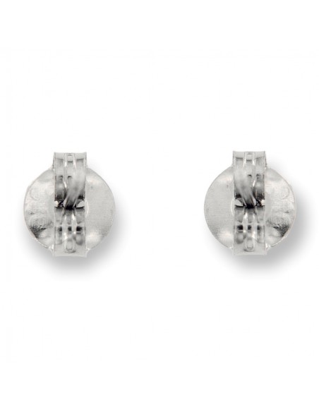 Orecchini Argento Rodiato Cuore ZIrocni Rossi [03f4860d]