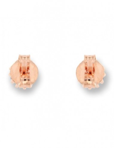 Orecchini Argento Rosato Fiore Zirconi Cel/Ros [e4b3986f]