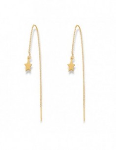 Orecchini Argento Dorato Stelle [26f9d948]