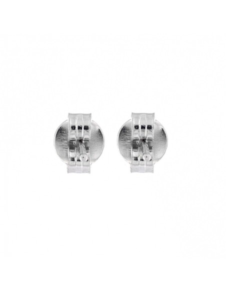 ORECCHINI ARGENTO RODIATO PUNTO LUCE ZIRCONE 3MM [d9887d80]