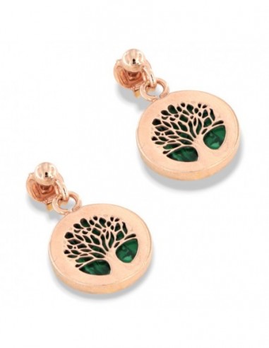 Orecchini Argento Rosato Albero Della Vita [cdb04be6]