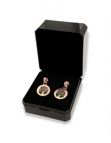 Orecchini Argento Rosato Albero Della Vita [7ffdcdfc]