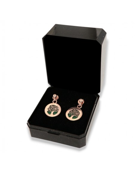 Orecchini Argento Rosato Albero Della Vita [7ffdcdfc]