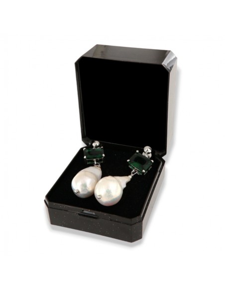 Orecchini Argento Rodiato Scaramazza Artificiale [f003652e]
