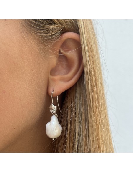 Orecchini Argento Rodiato Scaramazza Naturale [72fffa31]