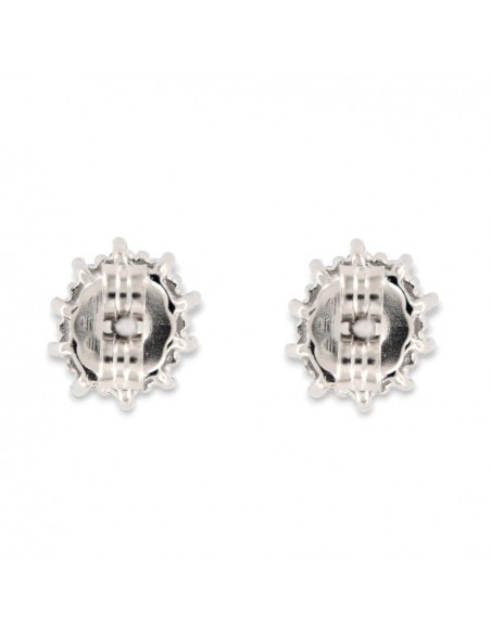Orecchini Argento Rodiato Principessa Lilla 4x3MM [ceebcd28]