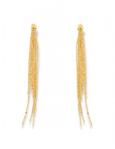 Orecchini Argento Dorato Ciuffo 7GR [04a31349]
