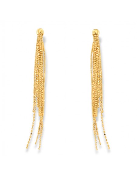 Orecchini Argento Dorato Ciuffo 7GR [04a31349]