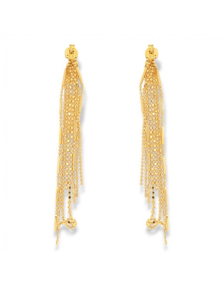 Orecchini Argento Dorato Ciuffo 7GR [d259af2f]
