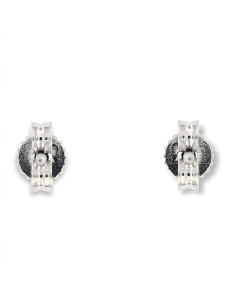 Orecchini Oro Bianco Punto Luce Zirconi 2MM [aaa77d3b]
