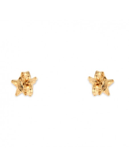 Orecchini Oro Giallo Stelle Smaltate Rosa 0,35GR [2d761185]