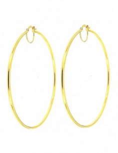 ORECCHINI ORO GIALLO CERCHI DIA 67 MM SEZ2 GR 4 [c4b25301]