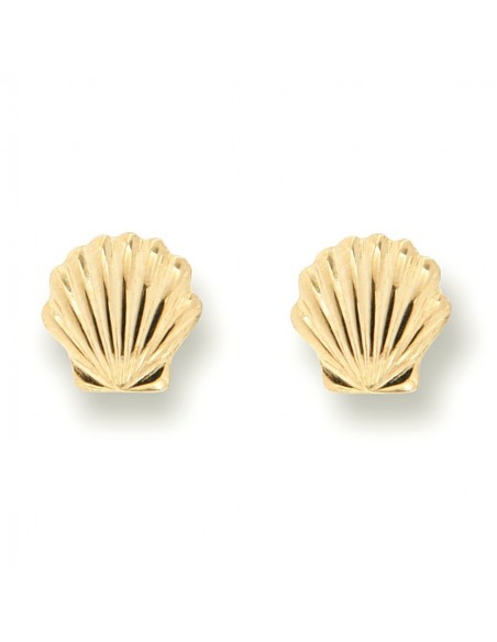Orecchini Oro Giallo Guscio Conchiglia [8d2aa415]