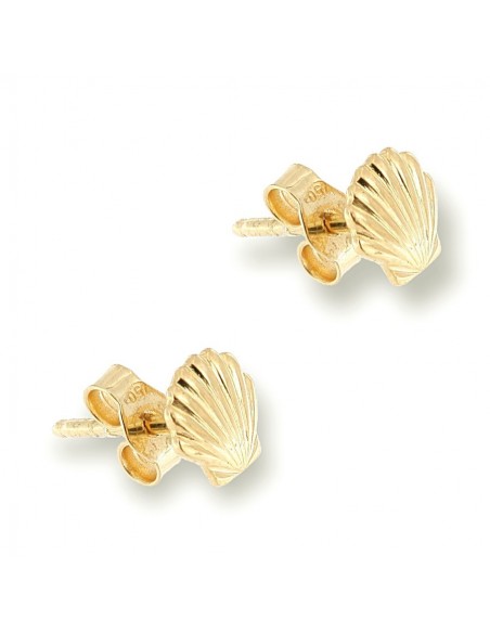 Orecchini Oro Giallo Guscio Conchiglia [bf5ca281]
