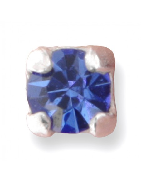Piercing Nasello Argento Rodiato Zirconi Colorati [7a94390e]