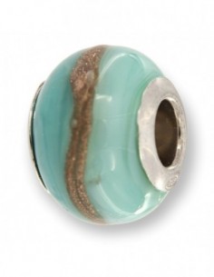 Charms Infilabili Sfera Murano Biperle Verde [3edde7f6]