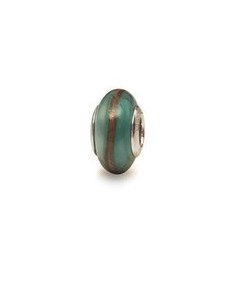 SFERA PERLAMORE MURANO 14X10 BIPERLA VERDE BIPERLE [82f18eae]