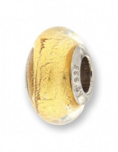 Charms Infilabile Sfera Murano 14x7 Gold [be4bf84e]